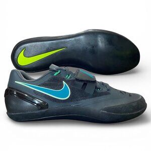 Nike Zoom Rotational 6 Black Track & Field Throwing Shoe Size 9.5 FZ9606-001 NEW